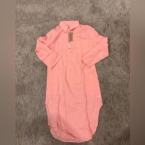 Linen dress shirt